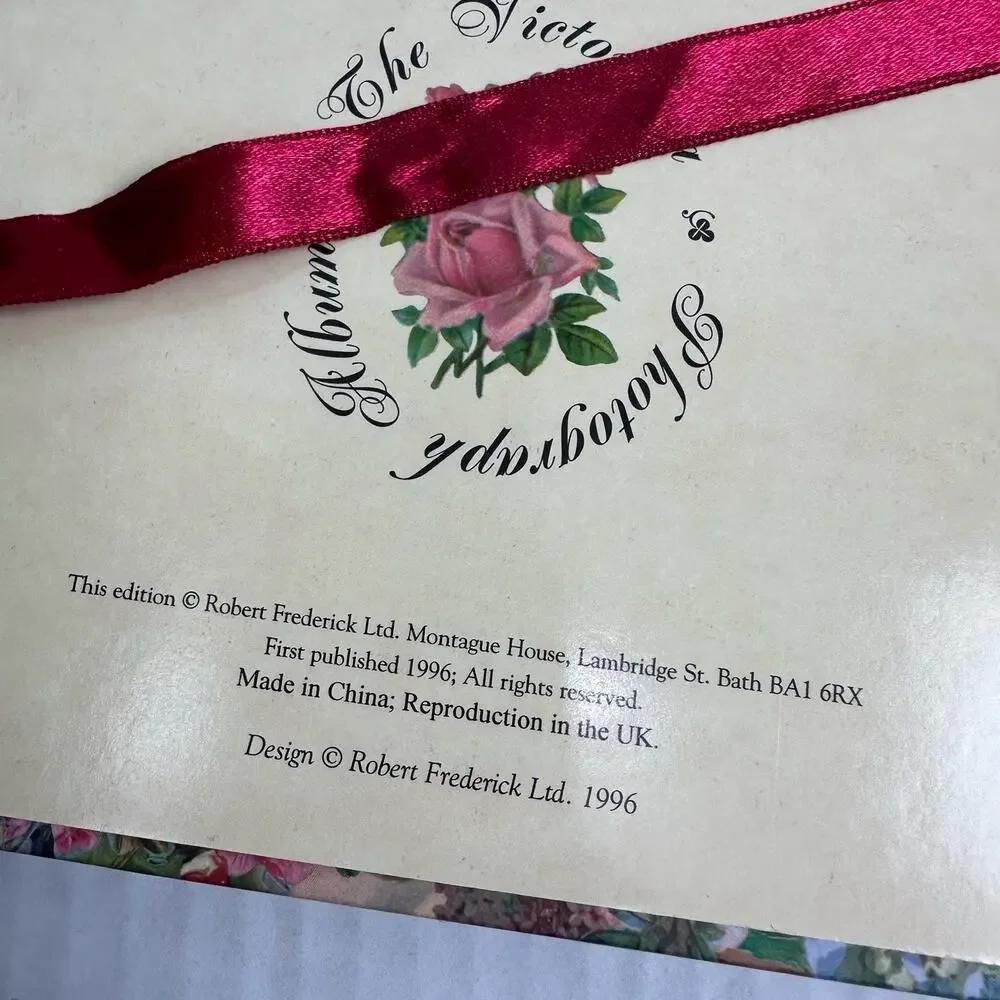 Robert Frederick The Victoriana Photograph Album Set 1996 Photo Albums